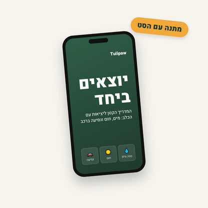 המדריך הדיגיטלי יוצאים ביחד, מתנה עם הסט